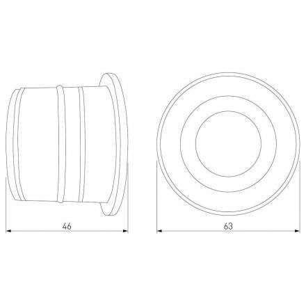 Подсветка для лестниц Elektrostandard MRL LED 1108 Алюминий