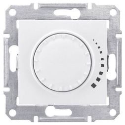 Светорегулятор поворотный Schneider Electric Sedna Белый 1000Вт, для л/н и г/л с обмот. трансформатором