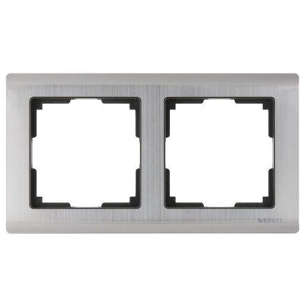 Рамка 2-местная Werkel W0021602 глянцевый никель (WL02-Frame-02)