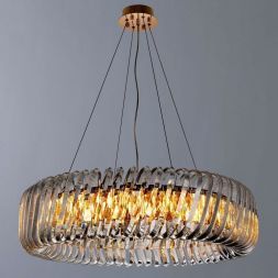 Подвесная хрустальная люстра Divinare 7568/18 LM-12