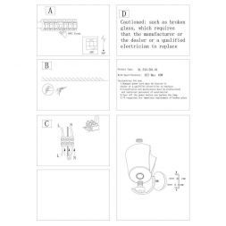 Бра ST Luce SL543.501.01 CHIELLO