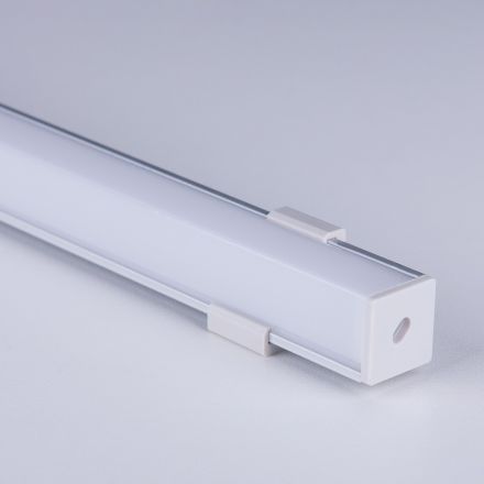 Квадратный угловой алюминиевый профиль для светодиодной ленты Elektrostandard LL-2-ALP009