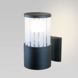 Настенный уличный светильник Elektrostandard 1410 TECHNO черный (ESTD 1410 TECHNO черный) Настенный уличный светильник Elektrostandard 1410 TECHNO черный (ESTD 1410 TECHNO черный)