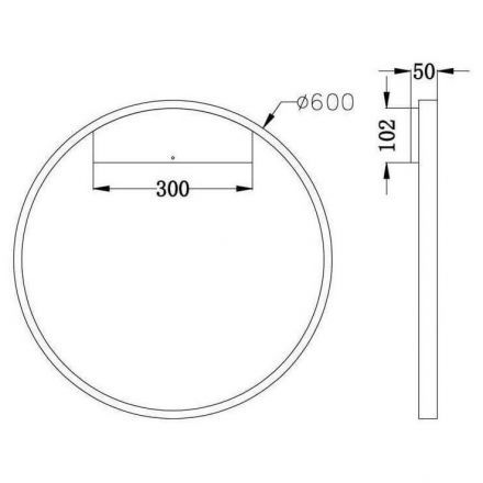Настенный светильник Maytoni MOD058WL-L35B4K Rim