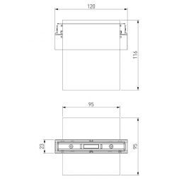 Elektrostandard Slim Magnetic Трековый светильник 12W 4200K Solo (чёрный) 85055/01