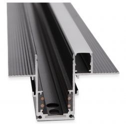 Slim Magnetic Шинопровод встраиваемый с местом под светодиодную ленту (чёрный) (2м) Elektrostandard
