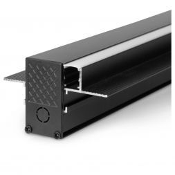 Slim Magnetic Шинопровод встраиваемый с местом под светодиодную ленту (чёрный) (2м) Elektrostandard