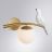 Бра Arte Lamp A3422AP-1GO