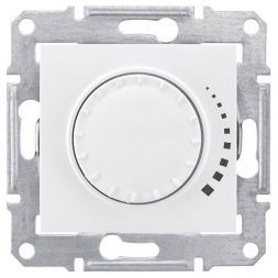 Светорегулятор поворотный Schneider Electric Sedna Белый 25-325Вт, для л/н и г/л с обмот. трансформатором