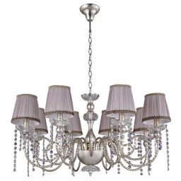 Подвесная люстра Crystal Lux ALEGRIA SP8 SILVER-BROWN (CRYSTAL-LUX ALEGRIA SP8 SILVER-BROWN) Подвесная люстра Crystal Lux ALEGRIA SP8 SILVER-BROWN (CRYSTAL-LUX ALEGRIA SP8 SILVER-BROWN)