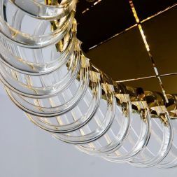 Подвесная хрустальная люстра Divinare 7568/18 LM-9