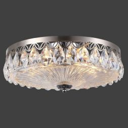 Потолочный светильник Crystal Lux Canaria PL6 D480 Nickel