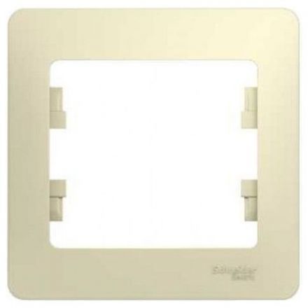 Рамка 1-я Schneider Electric Glossa Беж GSL000201