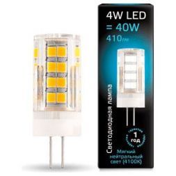 Лампа Gauss 107307204 LED G4 4W 4100K керамика