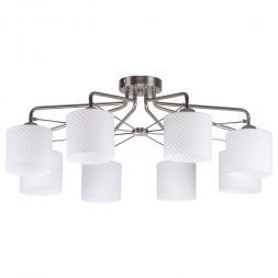 Потолочный светильник ЭкономСвет 65044/8SN WT
