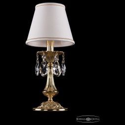 Настольная лампа Bohemia Ivele Crystal 1702L/1-30/G/SH40A-160
