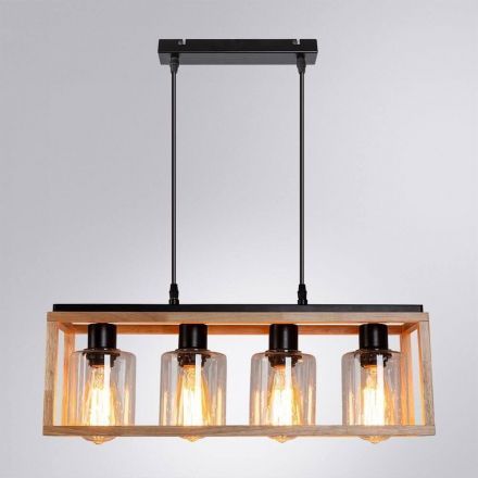 Подвесная люстра Arte Lamp A7025SP-4BK