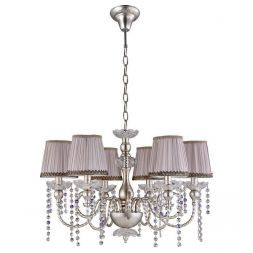 Подвесная люстра Crystal Lux ALEGRIA SP6 SILVER-BROWN