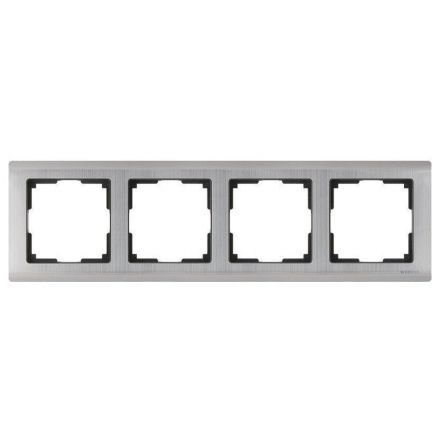 Рамка 4-местная Werkel W0041602 глянцевый никель (WL02-Frame-04)