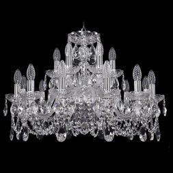 Люстра Bohemia Ivele Crystal 1402/12+6/240/Ni
