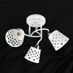 Люстра 10087/3WT+CR WT ЭкономСвет (EKONOMSVET 10087/3WT+CR WT)