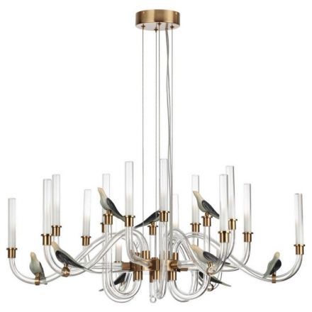 Подвесная светодиодная люстра Odeon Light L-Vision Lark 5431/37L