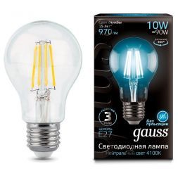 Лампа Gauss 102802210 LED Filament A60 E27 10W 4100К