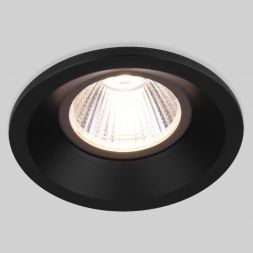 Встраиваемый точечный светодиодный светильник Elektrostandard 25024/LED черный
