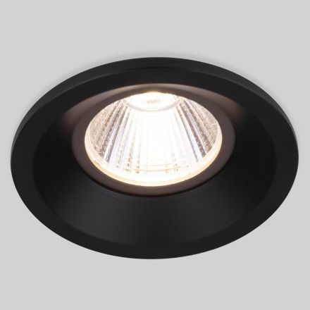 Встраиваемый точечный светодиодный светильник Elektrostandard 25024/LED черный
