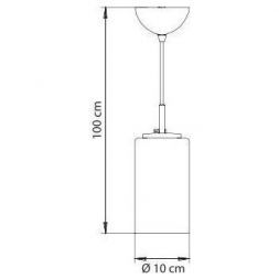 Светильник подвесной Arte Lamp A6710SP-1WH