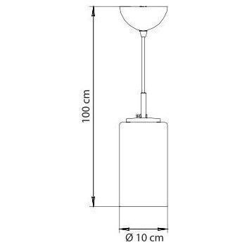 Светильник подвесной Arte Lamp A6710SP-1WH