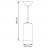 Светильник подвесной Arte Lamp A6710SP-1WH