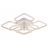 Светодиодная люстра Profit Light 8049/4+4 WHT B