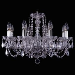 Люстра Bohemia Ivele Crystal 1402/8/195/Ni/Leafs (BOHEMIA 1402/8/195/Ni/Leafs) Люстра Bohemia Ivele Crystal 1402/8/195/Ni/Leafs (BOHEMIA 1402/8/195/Ni/Leafs)