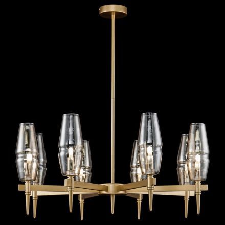 Подвесная люстра Maytoni Lita H002PL-08G
