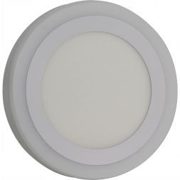 Накладной светодиодный светильник 13W 3000K с синим контуром Smartbuy SBL1-DLB-13-3K-B