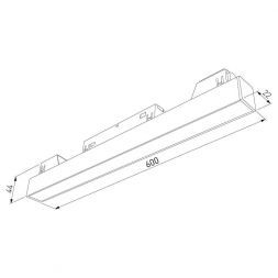Трековый светильник Elektrostandard Slim Magnetic L02 20W 4200K (белый) 85002/01