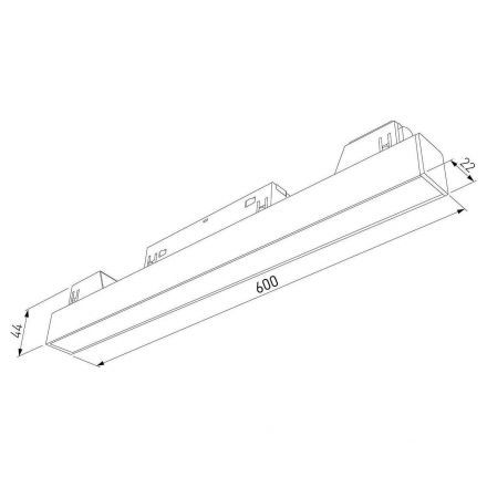 Трековый светильник Elektrostandard Slim Magnetic L02 20W 4200K (белый) 85002/01