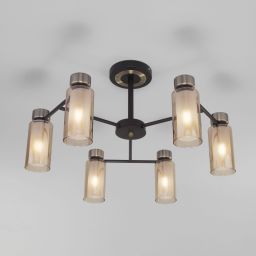 Потолочный светильник Eurosvet 70115/6 черный (EUROSVET 70115/6 черный)