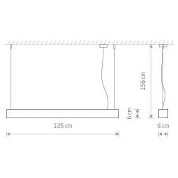 Подвесной светильник Nowodvorski Soft Led 90x6 7535