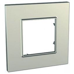 Рамка 1-ая Schneider Electric Unica Quadro Титан MGU6.702.57