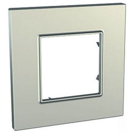 Рамка 1-ая Schneider Electric Unica Quadro Титан MGU6.702.57