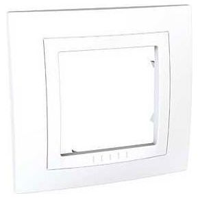 Рамка 1-ая Schneider Electric Unica Бел MGU2.002.18