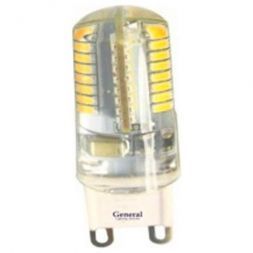 Светодиодная лампа General GLDEN-G9-5-S-220-2700 теплый белый