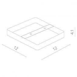 Светильник потолочный Arte Lamp A3608PL-1WH