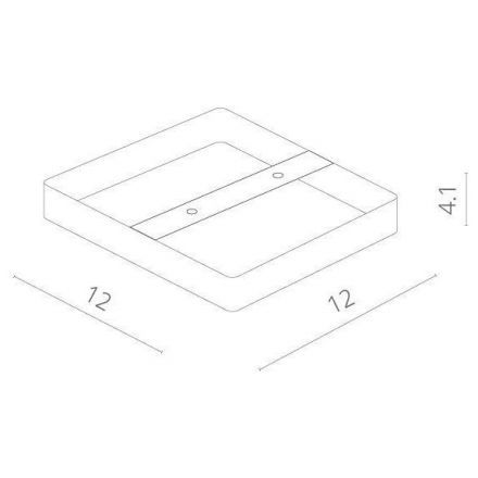 Светильник потолочный Arte Lamp A3608PL-1WH
