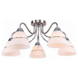 Люстра Linvel LV 9254/5 Анадырь Никель