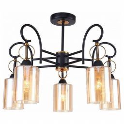 Люстра Linvel LV 9321/5 Колорадо Черный/золото (LINVEL LV 9321/5 Колорадо Чёрный/золото Е14 40W) Люстра Linvel LV 9321/5 Колорадо Черный/золото (LINVEL LV 9321/5 Колорадо Чёрный/золото Е14 40W)
