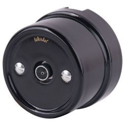 Розетка TV Werkel W5683008 черный (WL18-02-05)