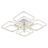Светодиодная люстра Profit Light 8049/4+4 WHT C